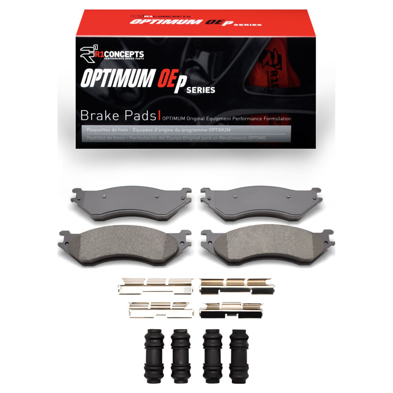 Dodge Ram 1500 Van Brake Pads - Front - R1 Concepts - Optimum OE - 2003
